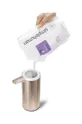 Simplehuman automatyczny dozownik do mydła 266 ml : Tworzywo sztuczne, Stal nierdzewna