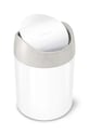 Simplehuman szemetes Mini Bin 1,5 L fehér CW2079