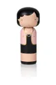 viacfarebná Kokeshi bábika Lucie Kaas Coco In Pink Unisex