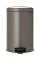 Brabantia cos de gunoi NewIcon 20 L maro 114045