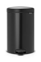 Brabantia cos de gunoi NewIcon 20 L negru 114106