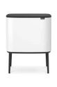 Brabantia cos de gunoi Bo Touch 36 L alb 313509