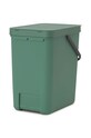 Bagno Brabantia cestino dei rifiuti Sort & Go 25 L 129964 verde