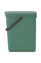 Koš za smeće Brabantia Sort & Go 25 L zelena 129964