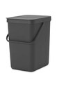 Brabantia cos de gunoi Sort & Go 25 L 129940 gri AA00