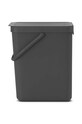 Brabantia cos de gunoi Sort & Go 25 L gri 129940