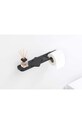Brabantia suport hartie igienică cu raft MindSet 303128 negru