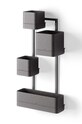 Umbra set ghivece de perete Cubiko 1018767.040 negru AA00