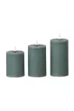 Cozy Living candela led Rustic OLIVE verde