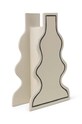 Декоративна ваза ferm LIVING Paste Vase 1104267333 бежевий AA00