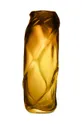 żółty ferm LIVING wazon dekoracyjny Swirl Unisex