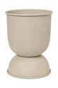 Горшок ferm LIVING Hourglass Pot XS бежевый 1104266677