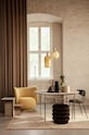 ferm LIVING vaza decorativa Entwine Vase S burgundia 1104263301