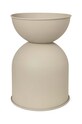 Lonec za rože ferm LIVING Hourglass Pot M 1104266679 bež AA00