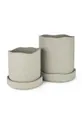 ferm LIVING vaso da fiori Uneru Pot beige