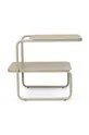 beżowy ferm LIVING stolik kawowy Level Side Table Unisex