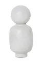 biały ferm LIVING wazon dekoracyjny Muses Vase Unisex