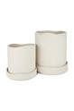 Горшок ferm LIVING Uneru Pot 1104267310 бежевый AA00