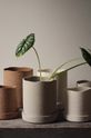 Obývacia izba a spálňa Kvetináč ferm LIVING Uneru Pot 1104267315 béžová