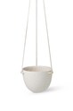 ferm LIVING lógó virágcserép Speckle Hanging Pot L 1104263154 fehér AA00