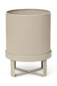 Ferm Living doniczka ze stelażem Bau Pot S beżowy 1104263535