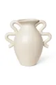 béžová Dekoratívna váza ferm LIVING Verso Table Vase Unisex