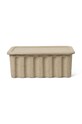 Гостиная и спальня Ящик для хранения ferm LIVING Paper Pulp Box L 2 шт 100313315 бежевый