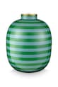 Pip Studio vaza decorativa Stripes Green multicolor 51102078
