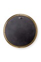 Salon i sypialnia vtwonen lustro ścienne Round Deep Gold 52110487 żółty