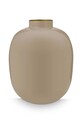 Ukrasna vaza Pip Studio Metal Khaki bež 51102064
