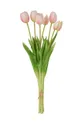 multicolore J-Line fiori finti Bouquet Tulips pacco da 7 Unisex