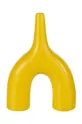 żółty J-Line wazon dekoracyjny Abstract Unisex