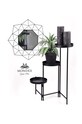 Affek Design kwietnik Swen Black HTOP5566 czarny AA00