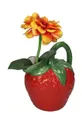 piros dekor váza