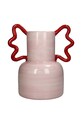 Dekoratívna váza home & lifestyle ružová KAL.4315