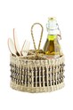 Madam Stoltz organizer kuchenny Seagrass MKTT22816 czarny AA00