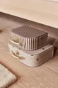 Σετ κουτιών αποθήκευσης OYOY Mini Suitcase Toucan & Stripe 2-pack πολύχρωμο
