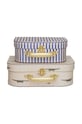 Set kutija OYOY Mini Suitcase Crocodile & Stripes 2-pack šarena M107570