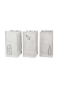 Пазарска чанта за рециклиране Balvi Tidy Trash (3 броя) 27449 бежов AA00