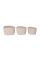 Набір кошиків для зберігання House Nordic Cadima 3-pack бежевий 4401545