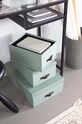 Bigso Box of Sweden zestaw pudełek do przechowywania Inge 3-pack 8113C1649LEA648
