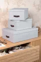 Bigso Box of Sweden zestaw pudełek do przechowywania Inge 3-pack Unisex