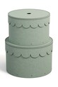 Bigso Box of Sweden set de cutii de depozitare Wilma 2-pack turcoaz 9882C1606