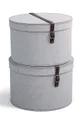 серый Комплект ящиков для хранения Bigso Box of Sweden Rut 2 шт Unisex