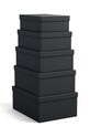 Набір ящиків для зберігання Bigso Box of Sweden Joel 5-pack сірий 310545633
