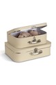 Σετ κουτιών αποθήκευσης Bigso Box of Sweden Childrens Suitcase 2-pack 503250233H003 μπεζ AA00