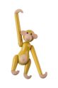 Obývacia izba a spálňa Dekorácia Kay Bojesen Monkey Mini 39363 žltá