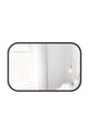 Nástenné zrkadlo Umbra Hub Rectangle 1014801.040 čierna AA00