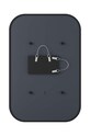 Nástenné zrkadlo Umbra Hub Rectangle čierna 1014801.040
