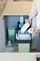 Kanta za otpatke na izvlačenje za kuhinjski ormarić Brabantia Sort&Go 2x15L 232503